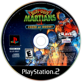 Butt Ugly Martians Zoom or Doom media 5 for Playstation 2